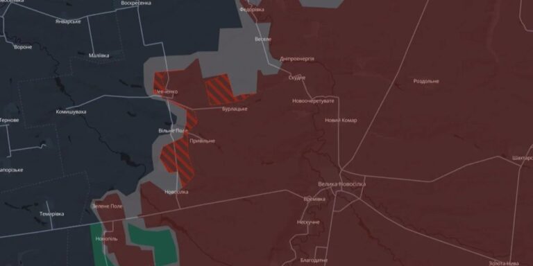 DeepState заявив про неправдиві доповіді про фронт з боку тактичної групи Вугледар