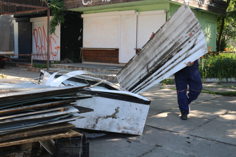 У Києві за три місяці демонтували майже 1300 незаконних МАФів
