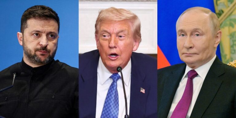 У Кремлі стверджують, що тристороння зустрічі Путіна, Трампа й Зеленського не обговорювалась