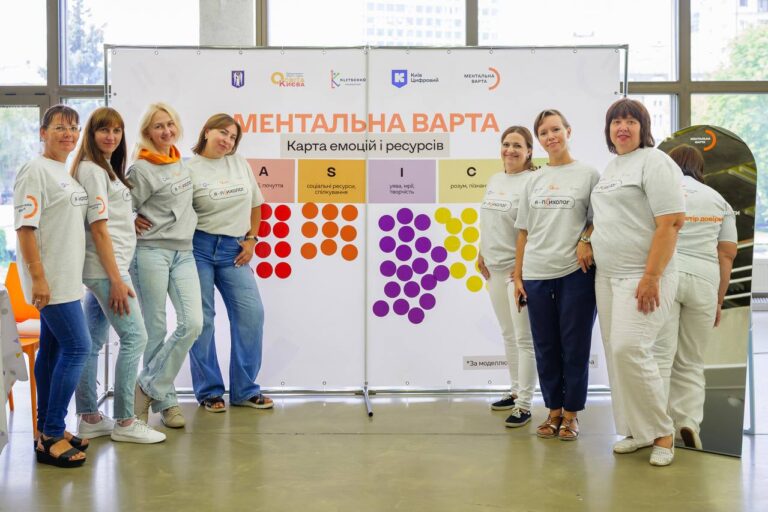 Команда «Ментальної варти» презентувала «Карту емоцій та ресурсів» на педагогічній конференції Києва