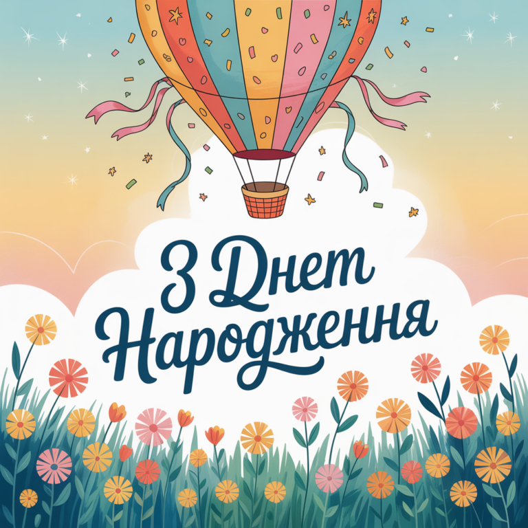 100 найкращих привітань з Днем Народження українською мовою