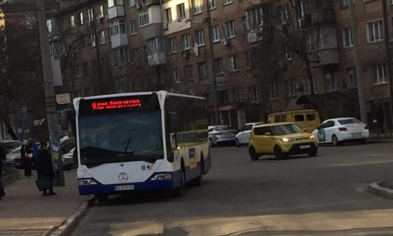 9 автобус Київ: маршрут, розклад