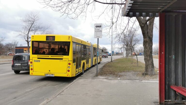 21 автобус Київ: маршрут, розклад
