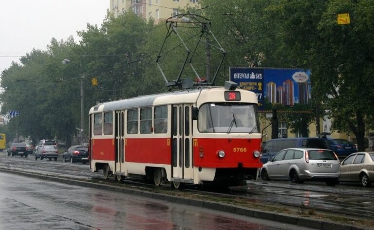 28 трамвай Київ: маршрут, розклад