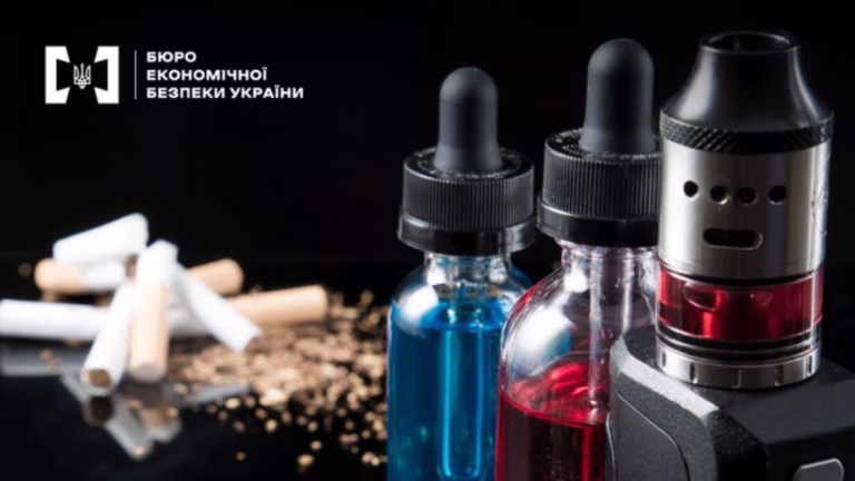 У Києві припинили діяльність мережі магазинів із мільйонним контрафактом вейпів