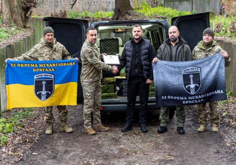 Київська ОВА забезпечила 33-тю механізовану бригаду новим обладнанням для підвищення боєздатності