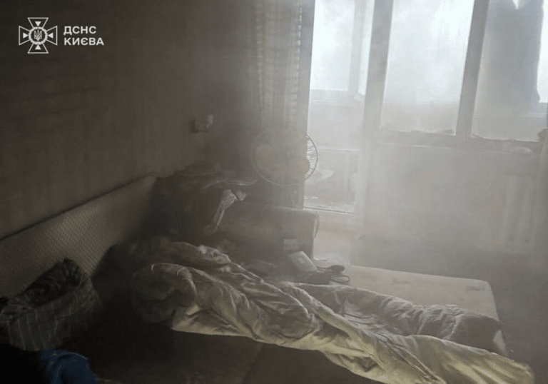 За 14 хвилин у Солом’янському та Святошинському районах Києва в пожежах загинули дві людини