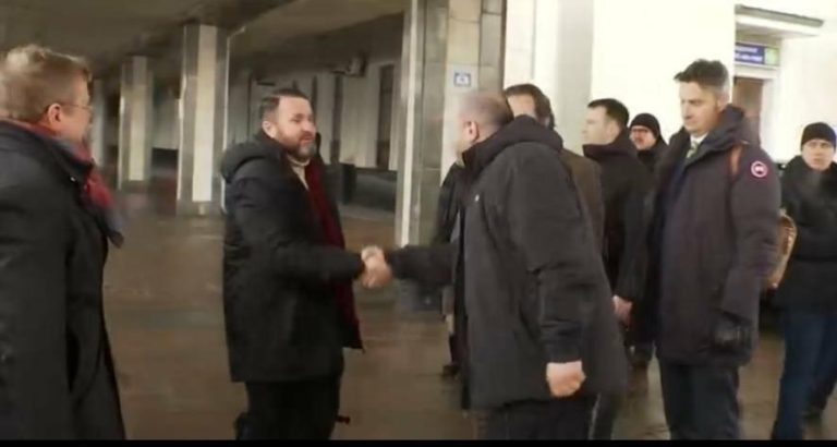До Києва прибули радники з питань нацбезпеки в рамках ініціативи «Поїзди миру і безпеки»