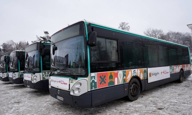 Білоцерківська громада прийняла перші автобуси в рамках співпраці Київщини з Іль-де-Франс