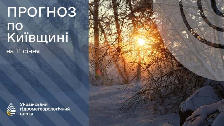 11 січня у Києві: мороз до -20 і небезпечна ожеледиця