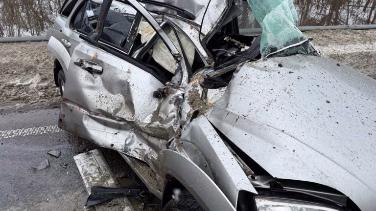 На трасі Київ–Харків зіткнулися KIA та Ford — двоє госпіталізовані