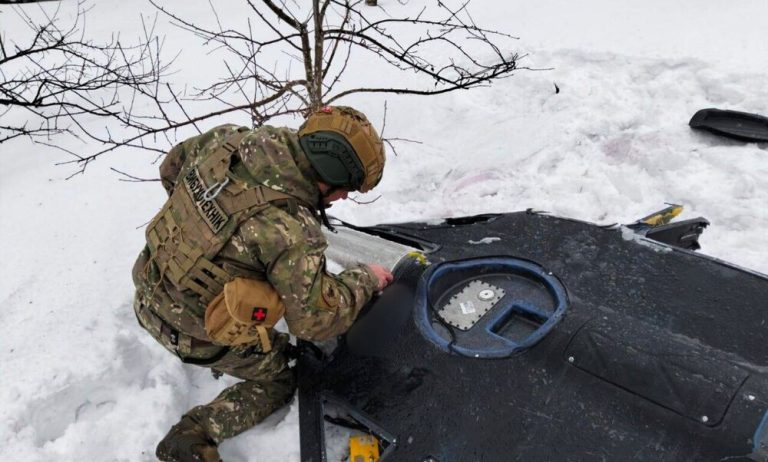 Сапери Київщини нейтралізували бойову начинку ворожого БПЛА «Герань-2»