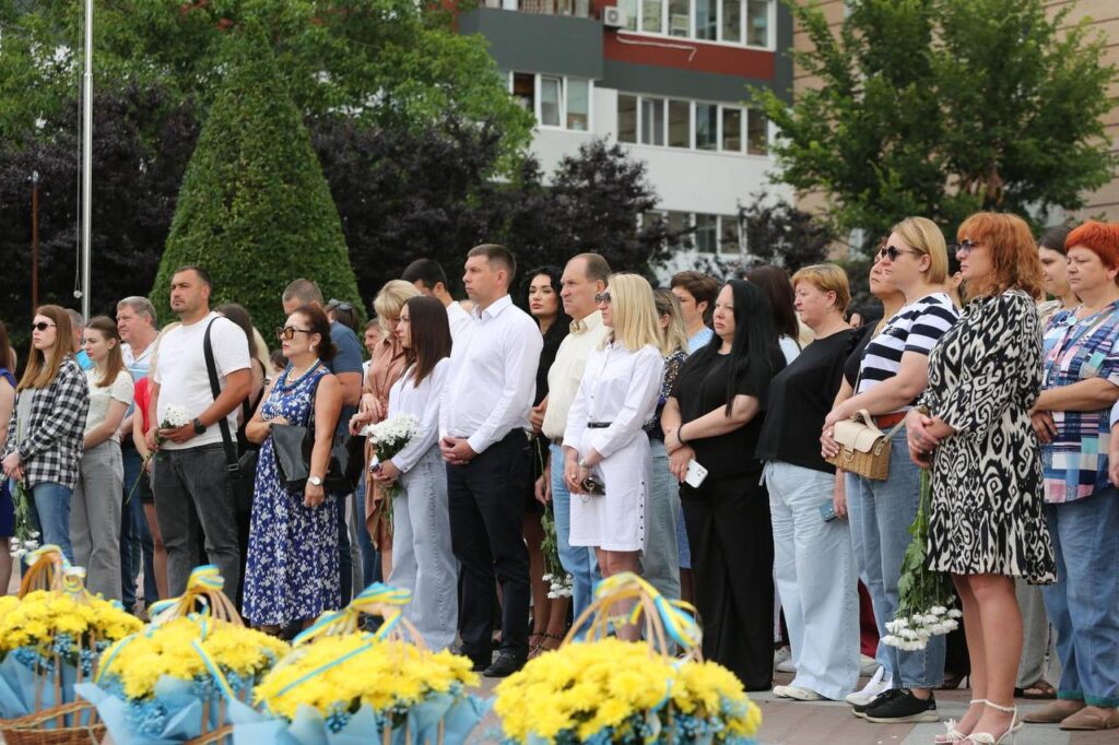 Вшанування пам'яті державотворців: покладання квітів у Ірпені