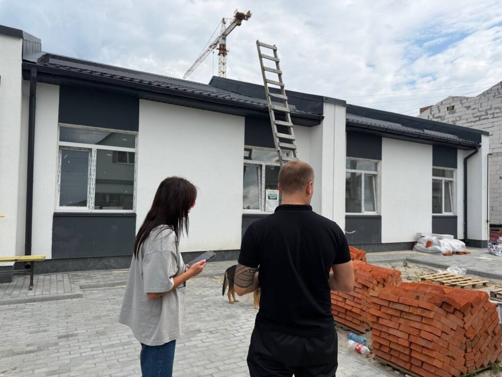 Роботи з відновлення в Ірпені