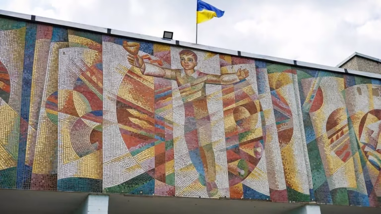 У Боярці історичну мозаїку Хімочки сховають під шаром теплоізоляції