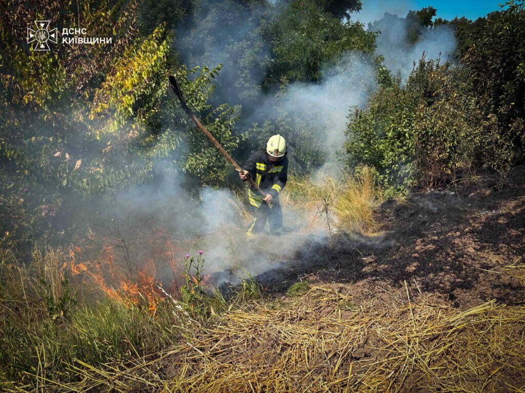 Пожежники ліквідують загоряння