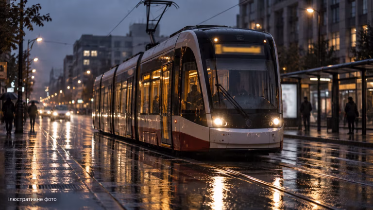 Трамваї №14 і №15 у Києві відновили рух після ворожого обстрілу