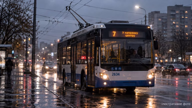 Рух тролейбусів №3, 9-К, 40 і 40-К у Києві відновлено з затримками щодо розкладу