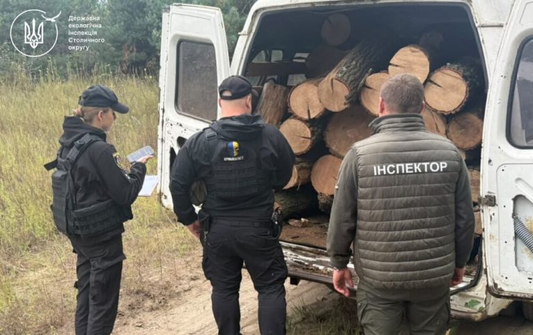 У селі Щасливе конфіскували ГАЗель із дубом