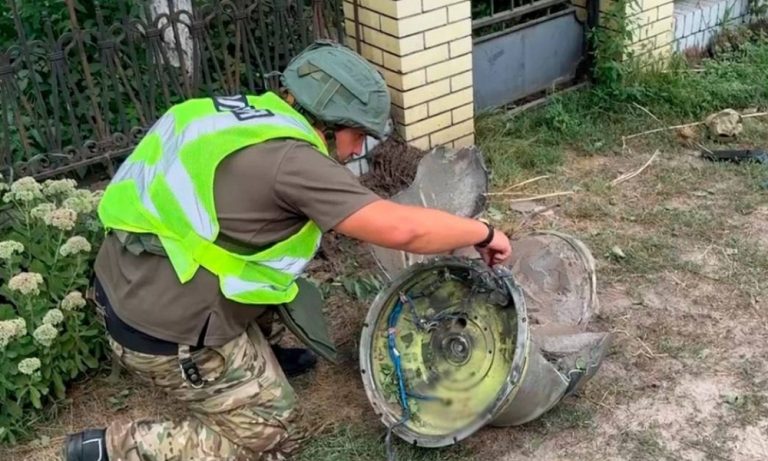 У Києві виявили нездетоновану боєголовку