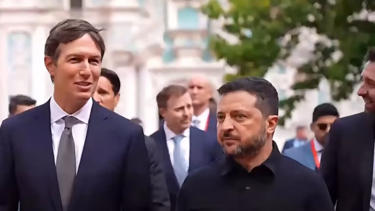 Зеленський супроводжував Віткоффа й Кушнера під час візиту до Софії Київської