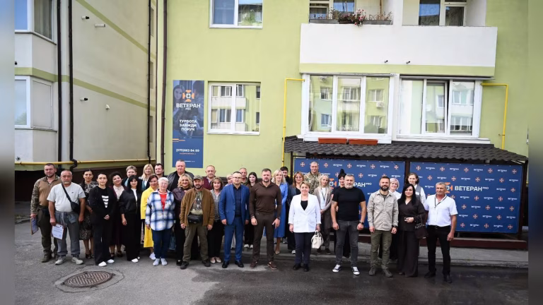 У Нових Петрівцях запрацював 22-й простір для ветеранів