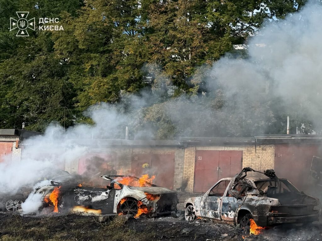 Наслідки падіння уламків БпЛА