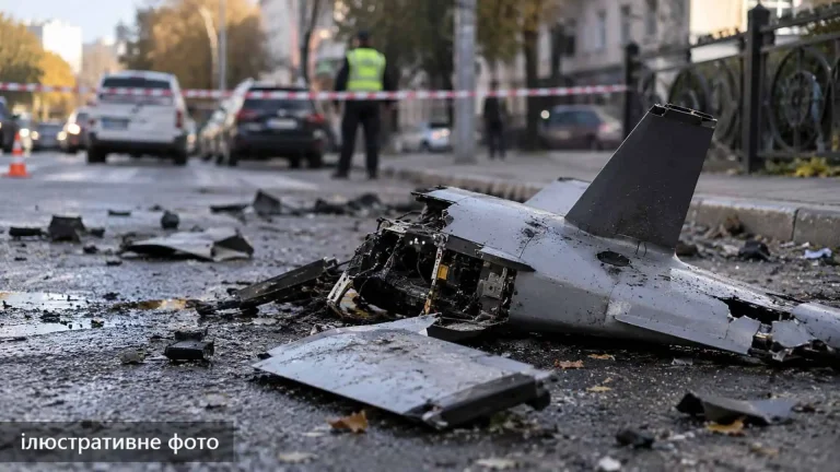 БпЛА з боєприпасом упав в Оболонському районі — вибуху не сталося
