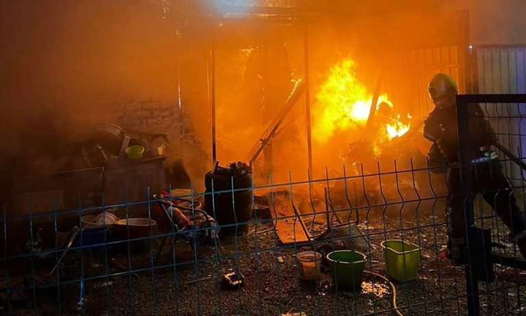 Загоряння в Шевченківському та Солом’янському районах міста