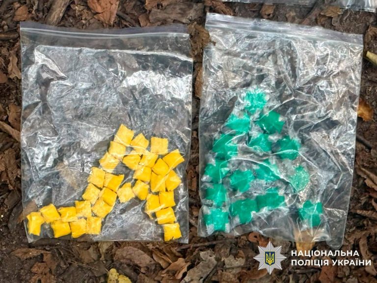 У Голосіївському районі Києва викрили наркоділків з великим запасом PVP та канабісу